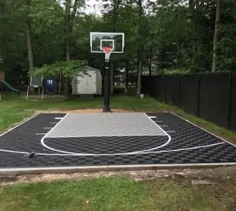 Outdoor Courts with Half sized 