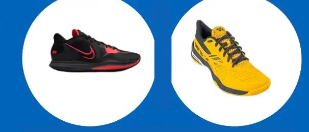 Differences Badminton And Basketball Shoes