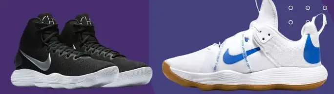 Basketball Shoes Vs. Volleyball Shoes