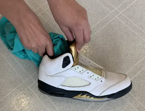 Remove Basketball Shoe Creases With Heat?