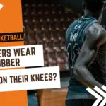 Basketball Players Wear Rubber Bands on Their Knees