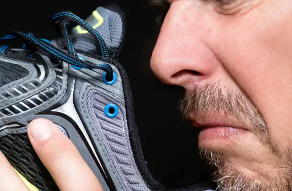 Smelling Basketball Shoes