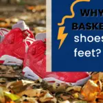 Why are basketball shoes flat feet?
