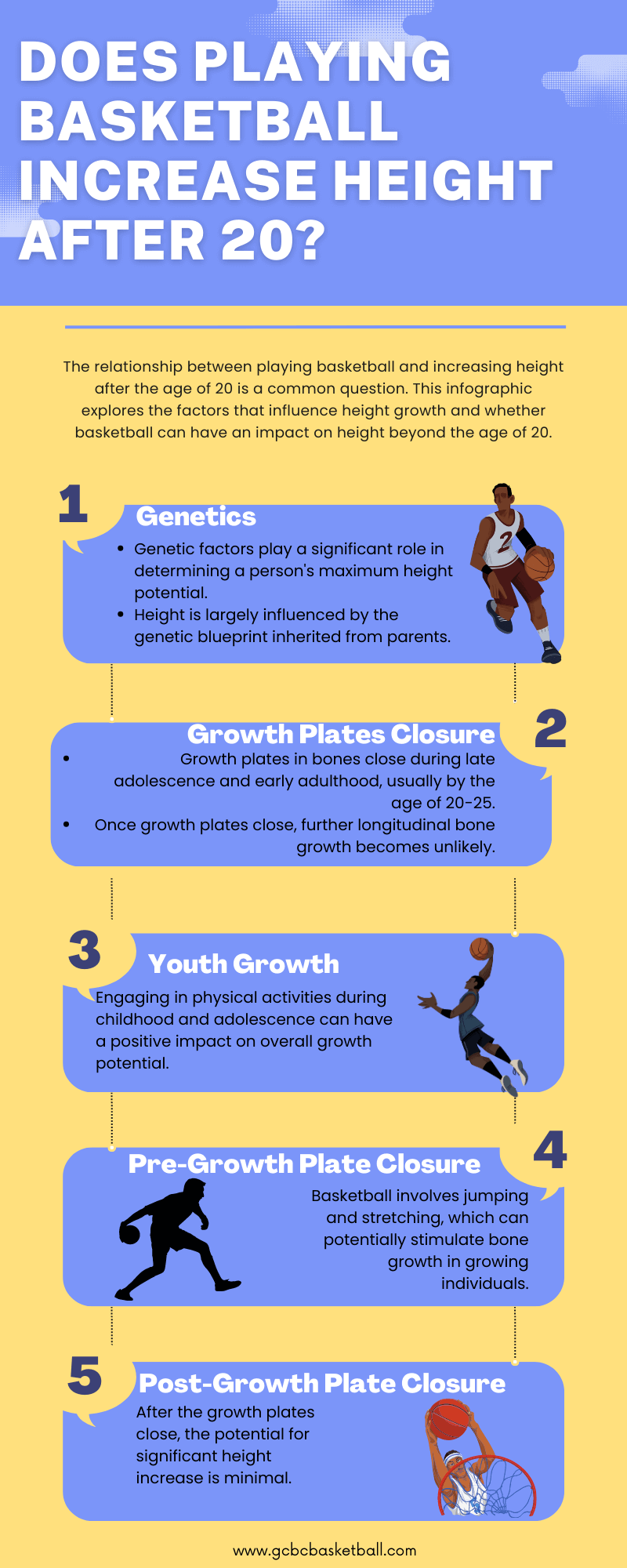 Does Playing Basketball Increase Height After 20? - GCBCBasketball Blog