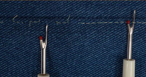 Using Side Seam And Seam Opener