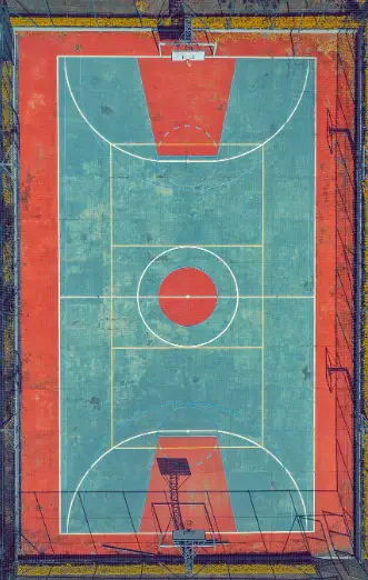 How Many Acres Full-Size Basketball Court?