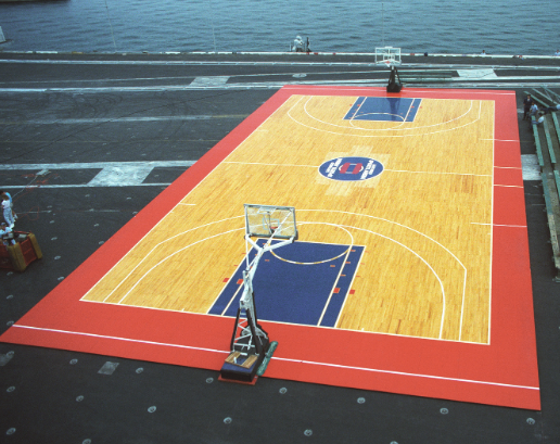 Calculate Basketball Court In Yards?