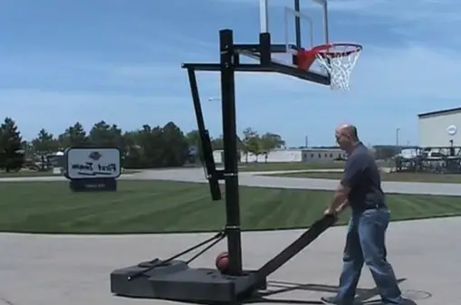 Properly Lay A Portable Basketball Hoop?