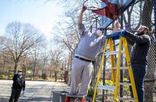 Remove Backboard & Rim