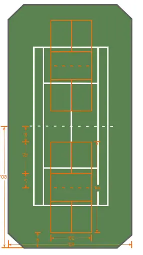 Basketball Court Into Pickleball Courts?