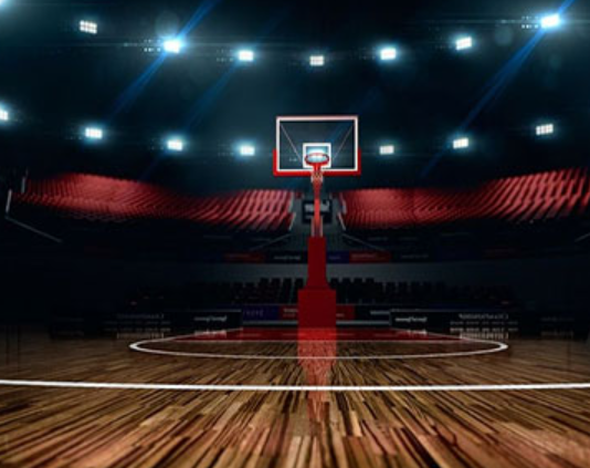 Lighting Up Indoor Basketball Court