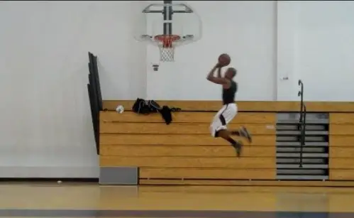 NBA Basketball Double Clutch In Basketball