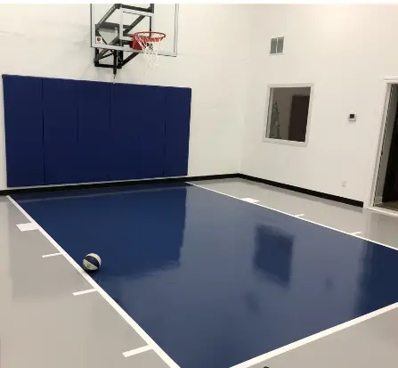 Sealing & Curing of Basketball Court