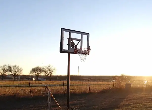 Lifetime Basketball Hoop.